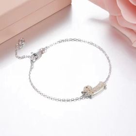 Dog Bracelet Female European And American Fashion Big Brand Light Luxury Minority Exquisite Trendy Hand Jewelry