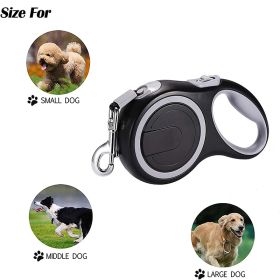 Automatic Retractable Dog Leash Long Strong Pet Leash For Large Dogs Durable Nylon Big Dog Walking Leash Leads Rope