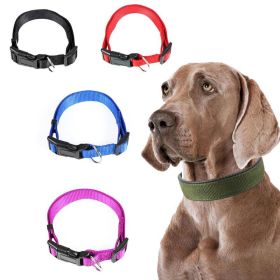 Pet Dog Collar Solid Color Puppy Collars Medium Dogs Quickly Disengaged Pet Dog Training Collar Teddy Bichon Small Dog Collar