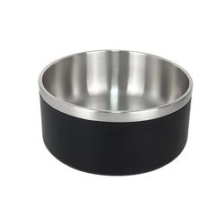 Wholesale Low Price High Quality 32oz 64oz Double Wall Insulated Stainless Steel Powder Coated Dog pet Bowl